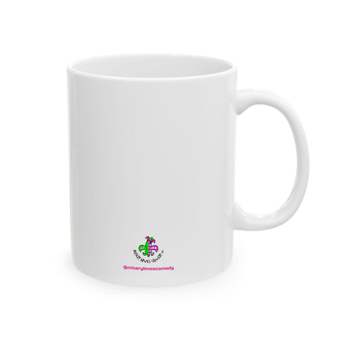 God Is My Influencer! (And Wine ... Wine Too) - Ceramic Mug (11oz)