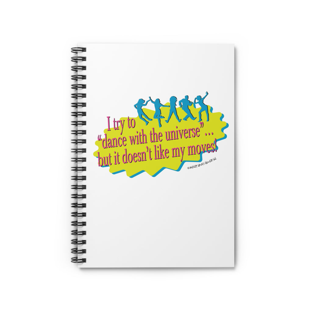Dance With the Universe - Spiral notebook - ruled line