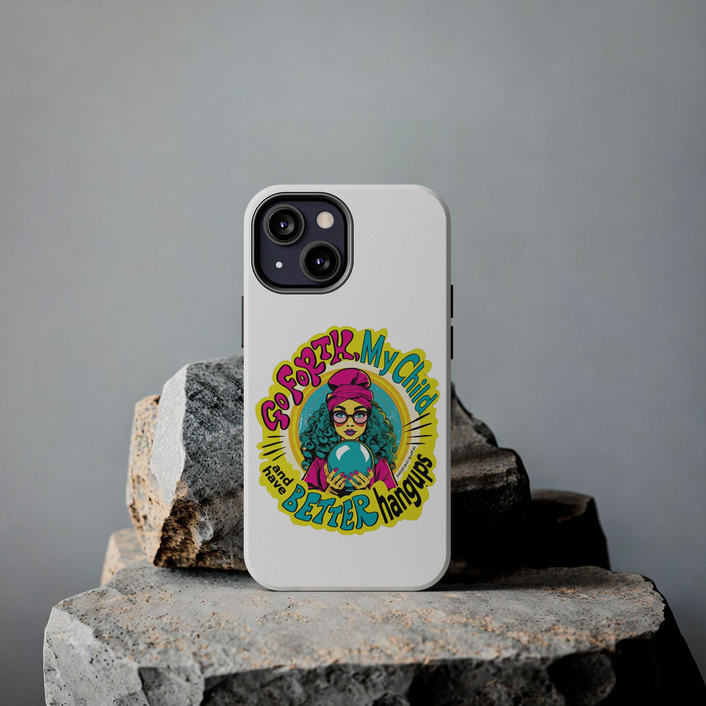 Go Forth, My Child and Have Better Hangups - Phone Case