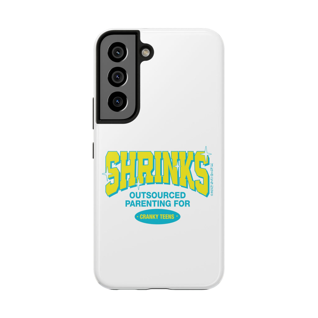 Shrinks: Outsourced Parenting for Cranky Teens. Phone Case