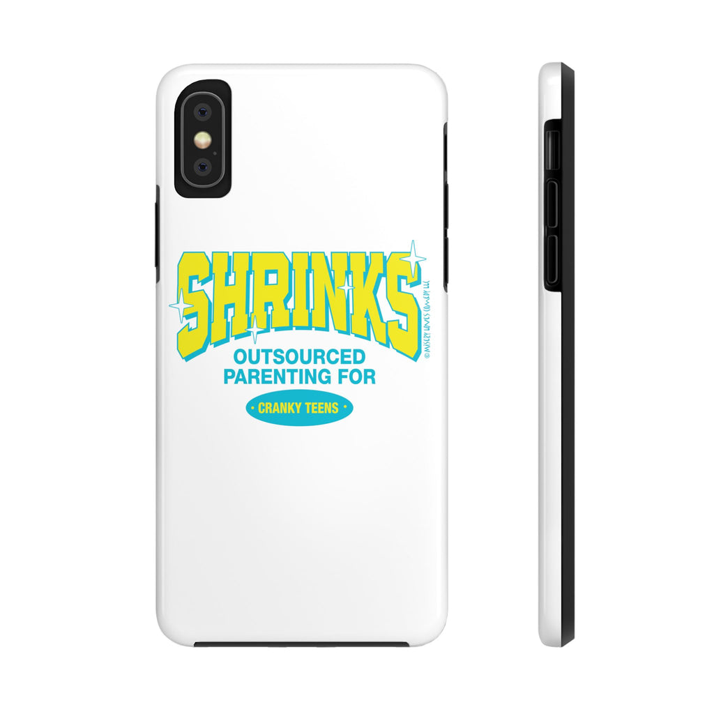 Shrinks: Outsourced Parenting for Cranky Teens. Phone Case