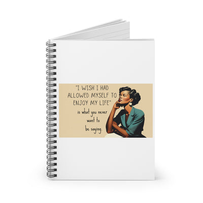 Tired of Not Being Me - Spiral notebook - ruled line Tired of Not Being Me - Spiral notebook - ruled line