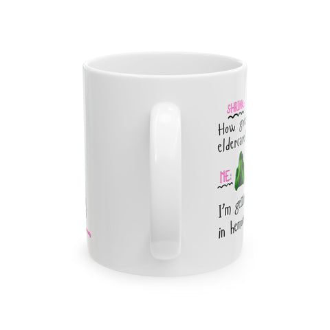 Ph.D. in Hemorrhoids - Ceramic Mug, (11oz)
