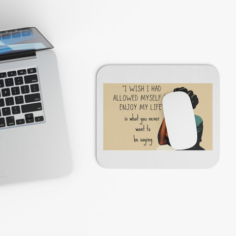 Tired of Not Being Me (2) - Mouse Pad (Rectangle)