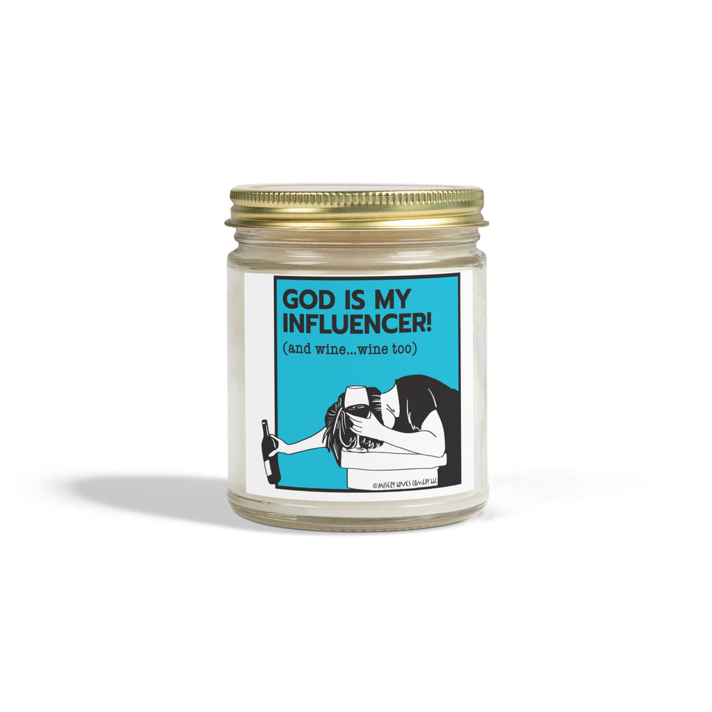 God is My Influencer (and Wine, Wine Too!)- Candle