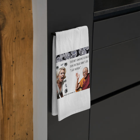 Shallow/Dalai Lama – Tea Towel