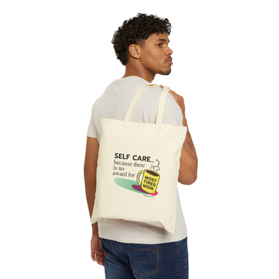 Most Tired Mom - Cotton Canvas Tote Bag