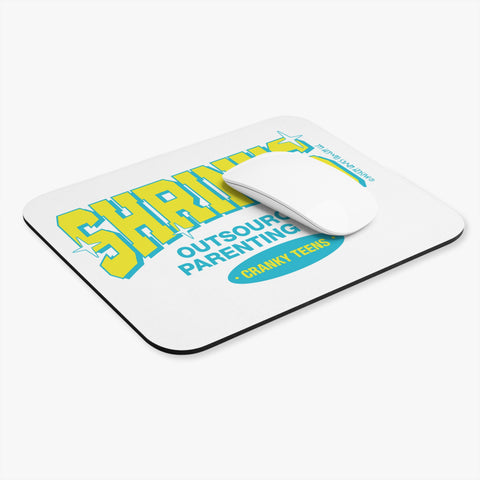 Shrinks: Outsourced Parenting for Cranky Teens - Mouse Pad (Rectangle)