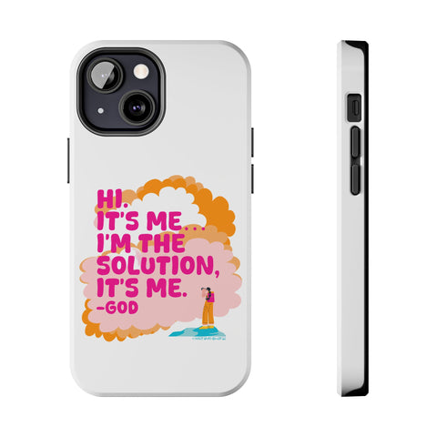 I'm the solution Phone Case