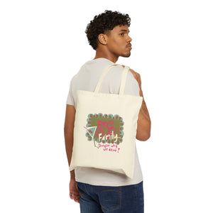 Family...They're Why We Drink! (1) - Cotton Canvas Tote Bag