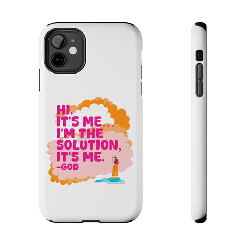 I'm the solution Phone Case