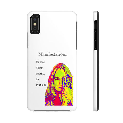 Manifestation, It's Not Hocus Pocus...It's Focus - Phone Case