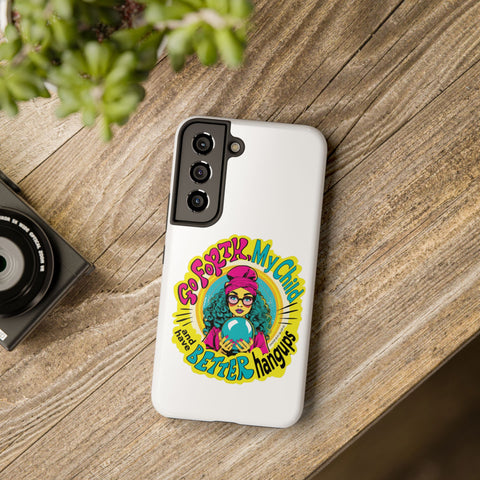 Go Forth, My Child and Have Better Hangups - Phone Case