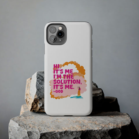 I'm the solution Phone Case