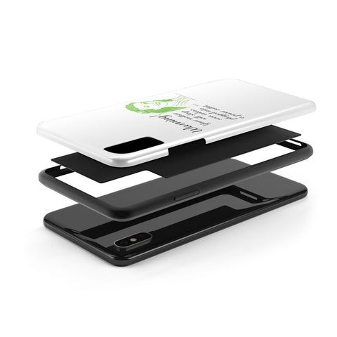 Warning! Your Mother Will Sleep Soon Unless Plugged Into a Power Outlet: Phone Case