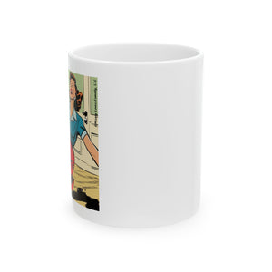 Stumbling Toward Perfection - Ceramic Mug, (11oz)