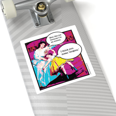 Enema/Enigma – Square Stickers