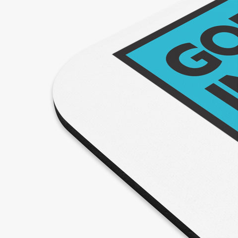 God Is My Influencer! (And Wine ... Wine Too) - Mouse Pad (Rectangle)