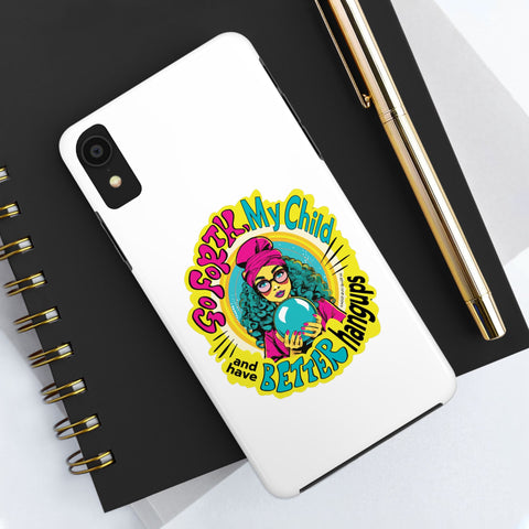 Go Forth, My Child and Have Better Hangups - Phone Case