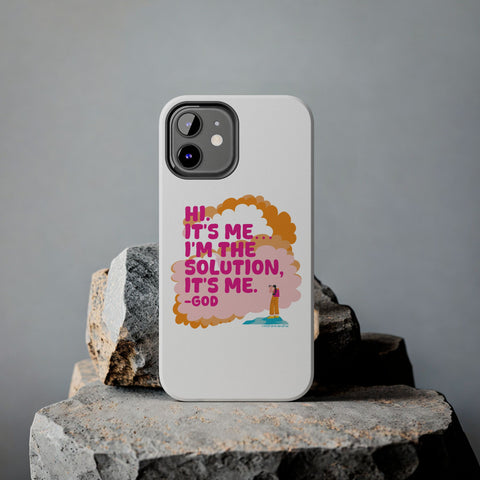 I'm the solution Phone Case