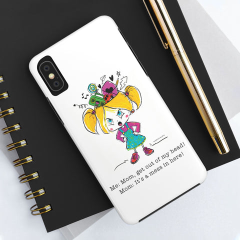 Get Out of My Head, Mom! - Phone Case
