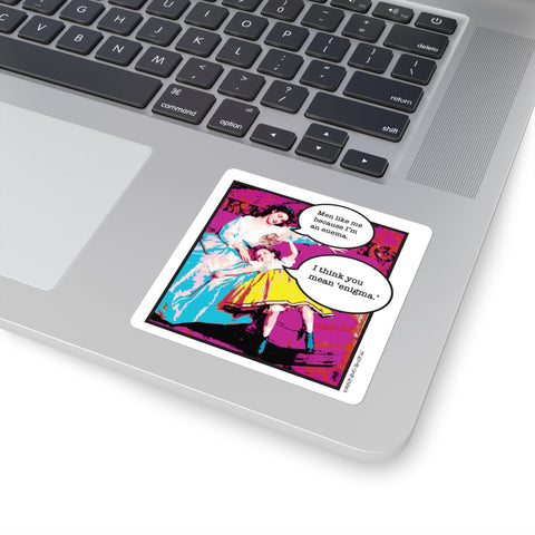 Enema/Enigma – Square Stickers