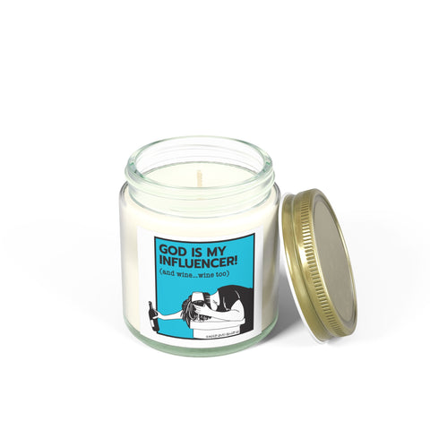 God is My Influencer (and Wine, Wine Too!)- Candle