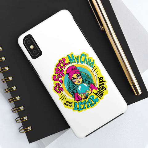 Go Forth, My Child and Have Better Hangups - Phone Case