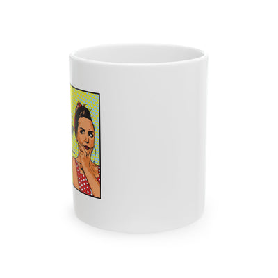 Tired of Eldercare? It Depends... - Ceramic Mug, (11oz)