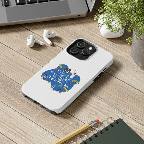 If You Are Neurotic in New York, Moving to Paris Won't Help! - Phone Case