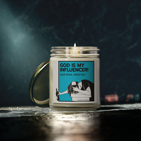 God is My Influencer (and Wine, Wine Too!)- Candle