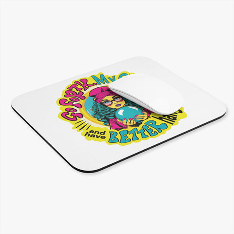 Go Forth, My Child and Have Better Hangups - Mouse Pad (Rectangle)