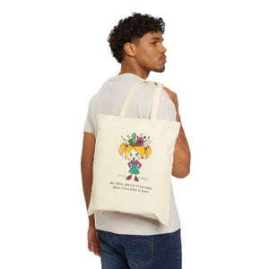 Get Out of My Head, Mom! - Cotton Canvas Tote Bag
