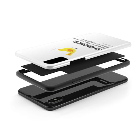 Shrinks: Canaries in the Coal Mine for Worn Out Parents! - Phone Case