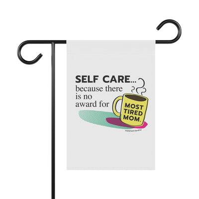 Most Tired Mom - Garden Flag
