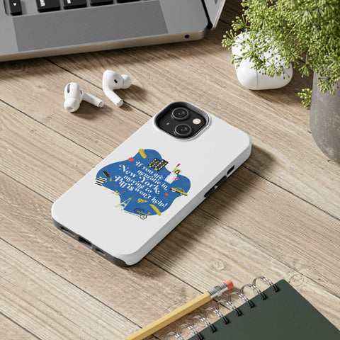 If You Are Neurotic in New York, Moving to Paris Won't Help! - Phone Case