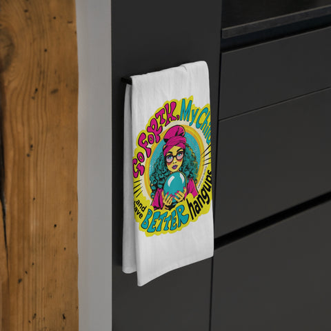 Go Forth, My Child and Have Better Hangups - Tea Towel