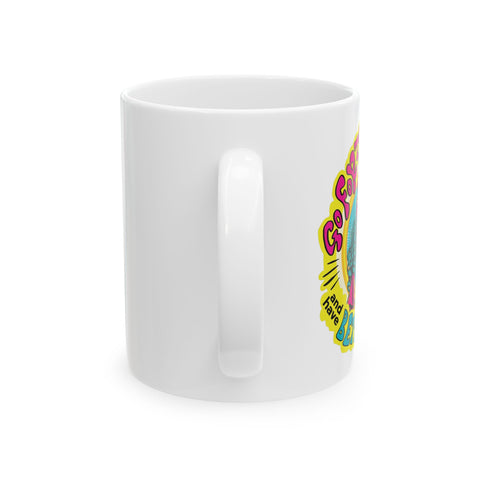 Go Forth My Child and Have Better Hangups Mug, (11oz)