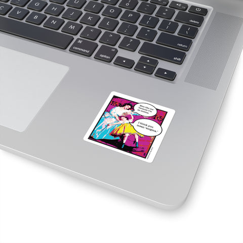 Enema/Enigma – Square Stickers