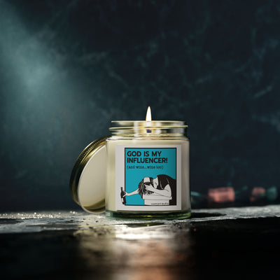God is My Influencer (and Wine, Wine Too!)- Candle