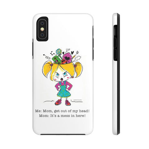 Get Out of My Head, Mom! - Phone Case