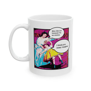 Enema/Enigma - Ceramic Mug, (11oz)