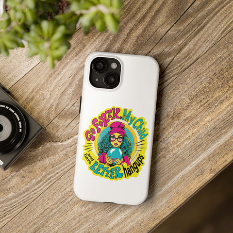 Go Forth, My Child and Have Better Hangups - Phone Case