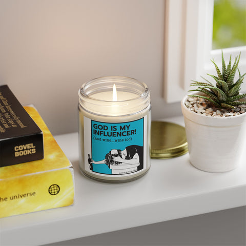 God is My Influencer (and Wine, Wine Too!)- Candle