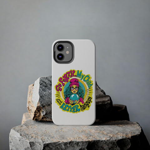 Go Forth, My Child and Have Better Hangups - Phone Case
